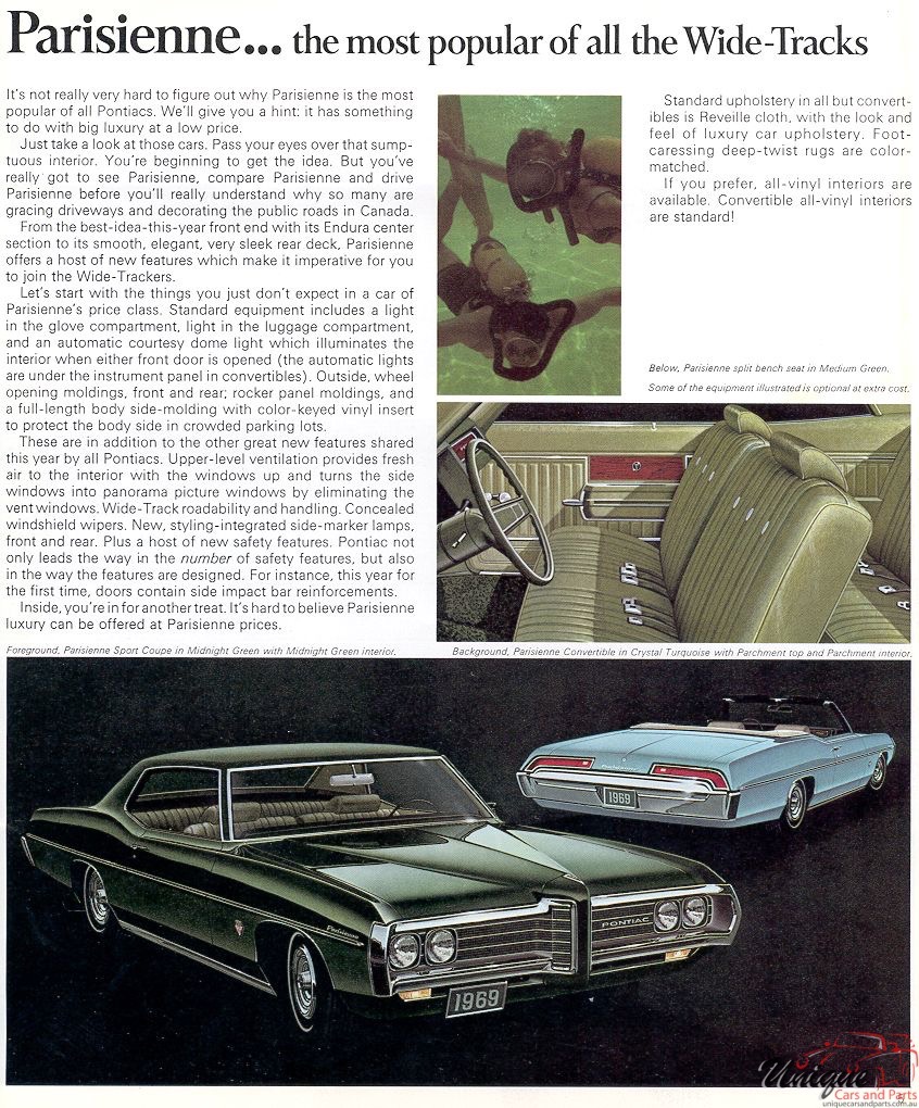 1969 Pontiac Canadian Brochure Page 10